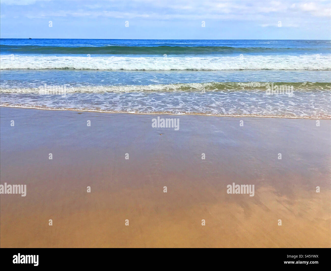 Sea shore - Smartphone Captured Stock Image