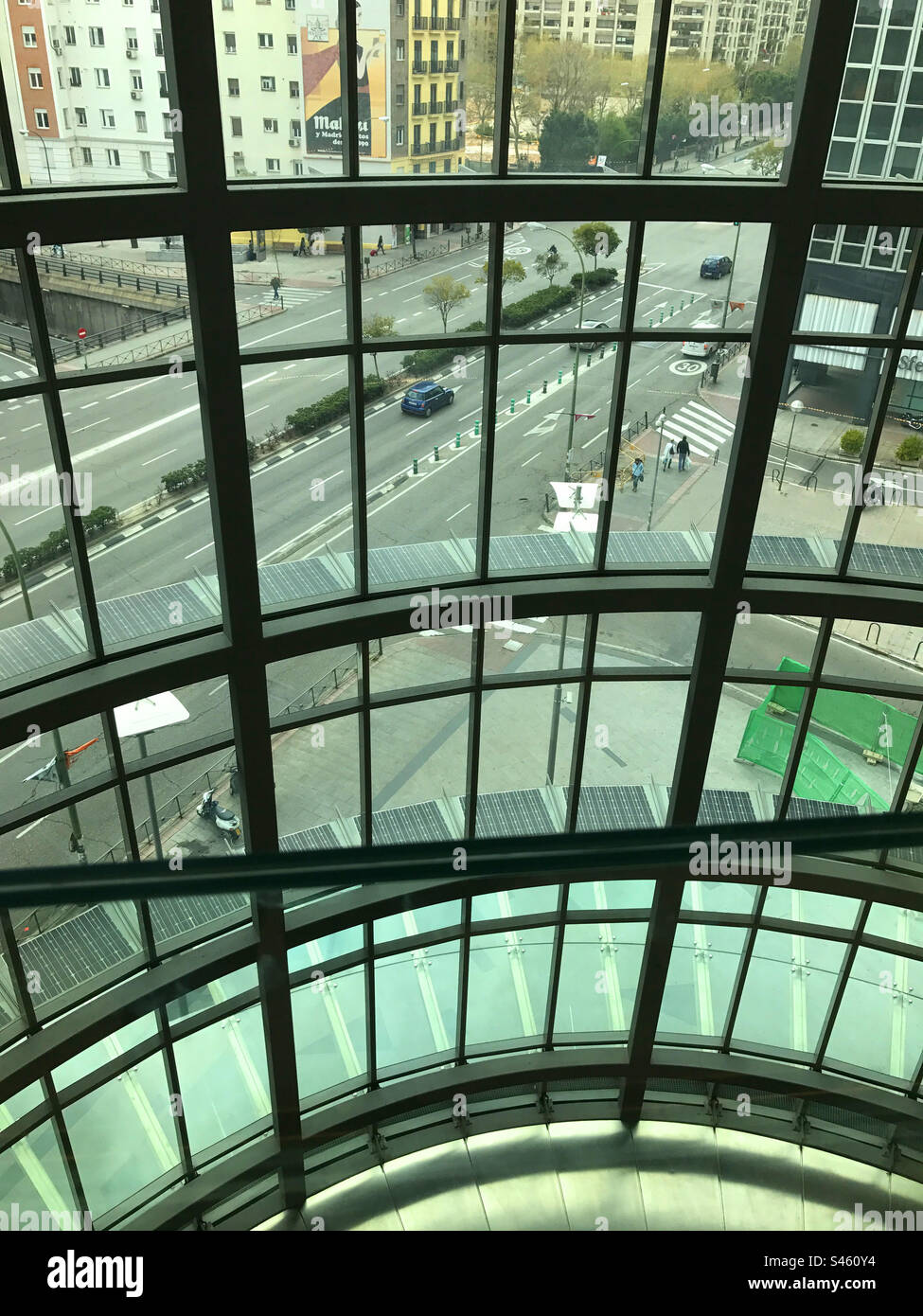 Titania tower. Madrid, Spain. - Smartphone Captured Stock Image