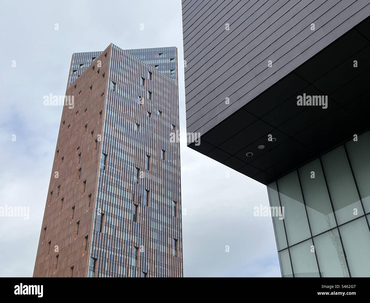 Shapes and sizes, Stratford, london. Stock Photo