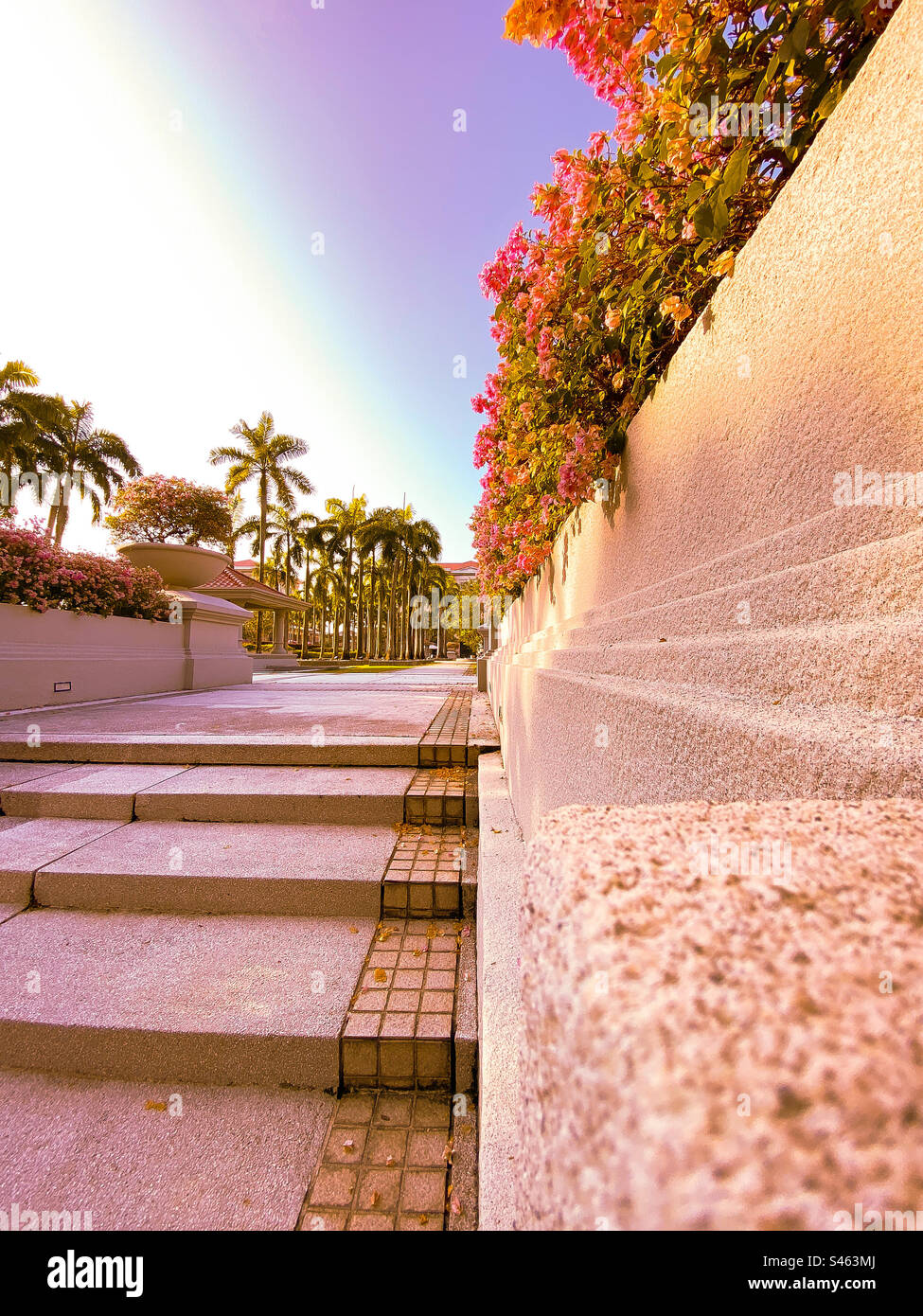Rainbow stairway hi-res stock photography and images - Alamy