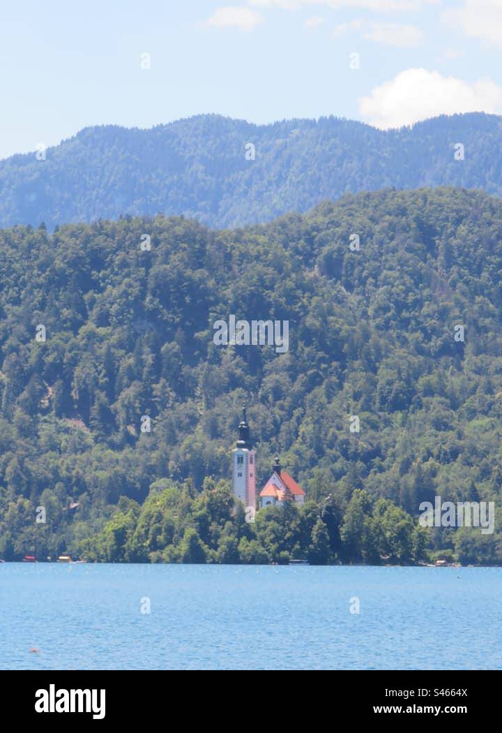 Lake Bled! Slovenia! - Smartphone Captured Stock Image