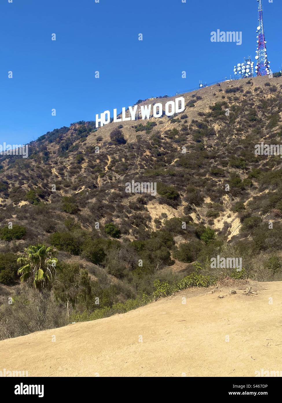 Hollywood sign in los angeles hi-res stock photography and images - Alamy