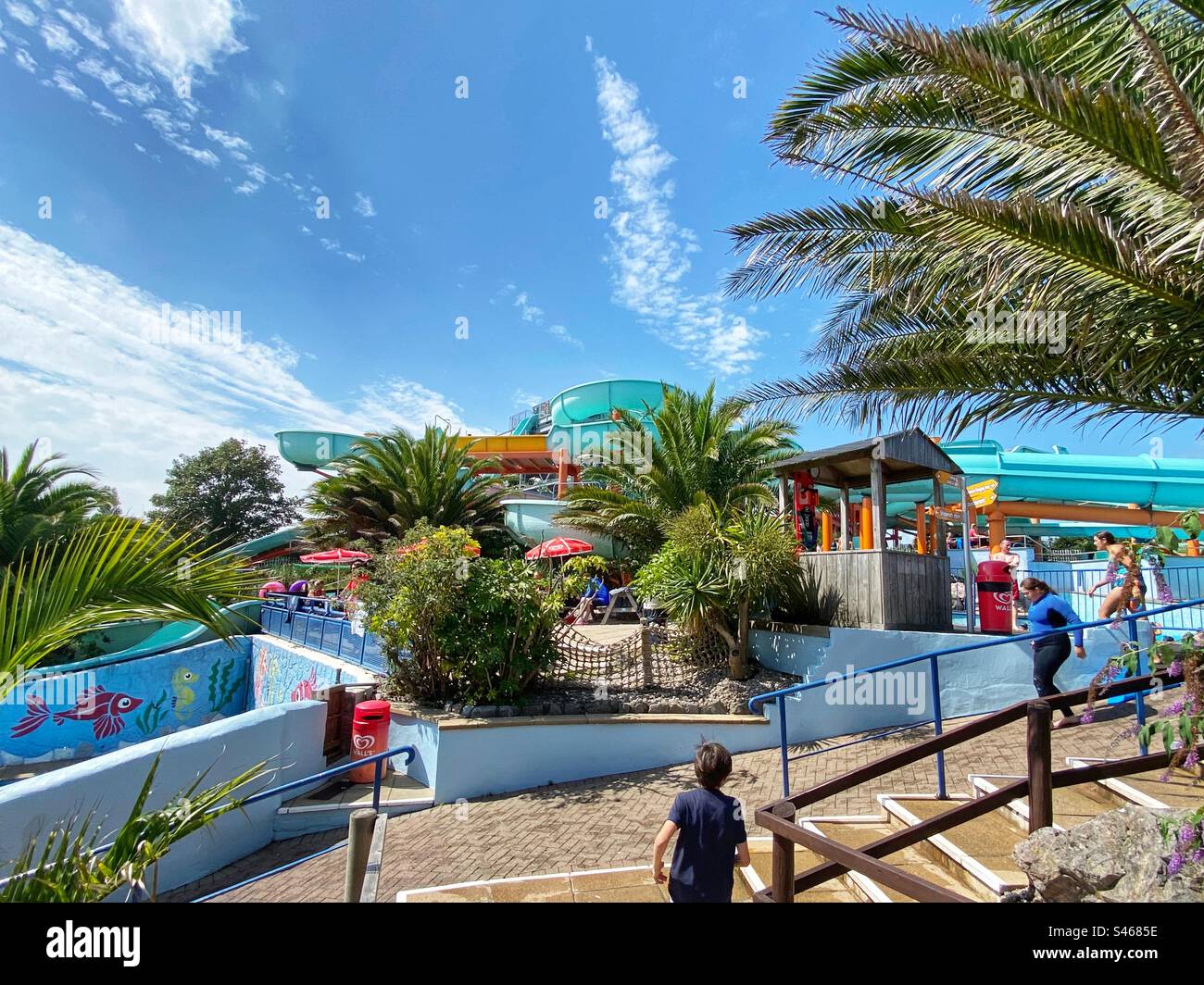 Splashdown water park, Paignton, South Devon, England, United Kingdom