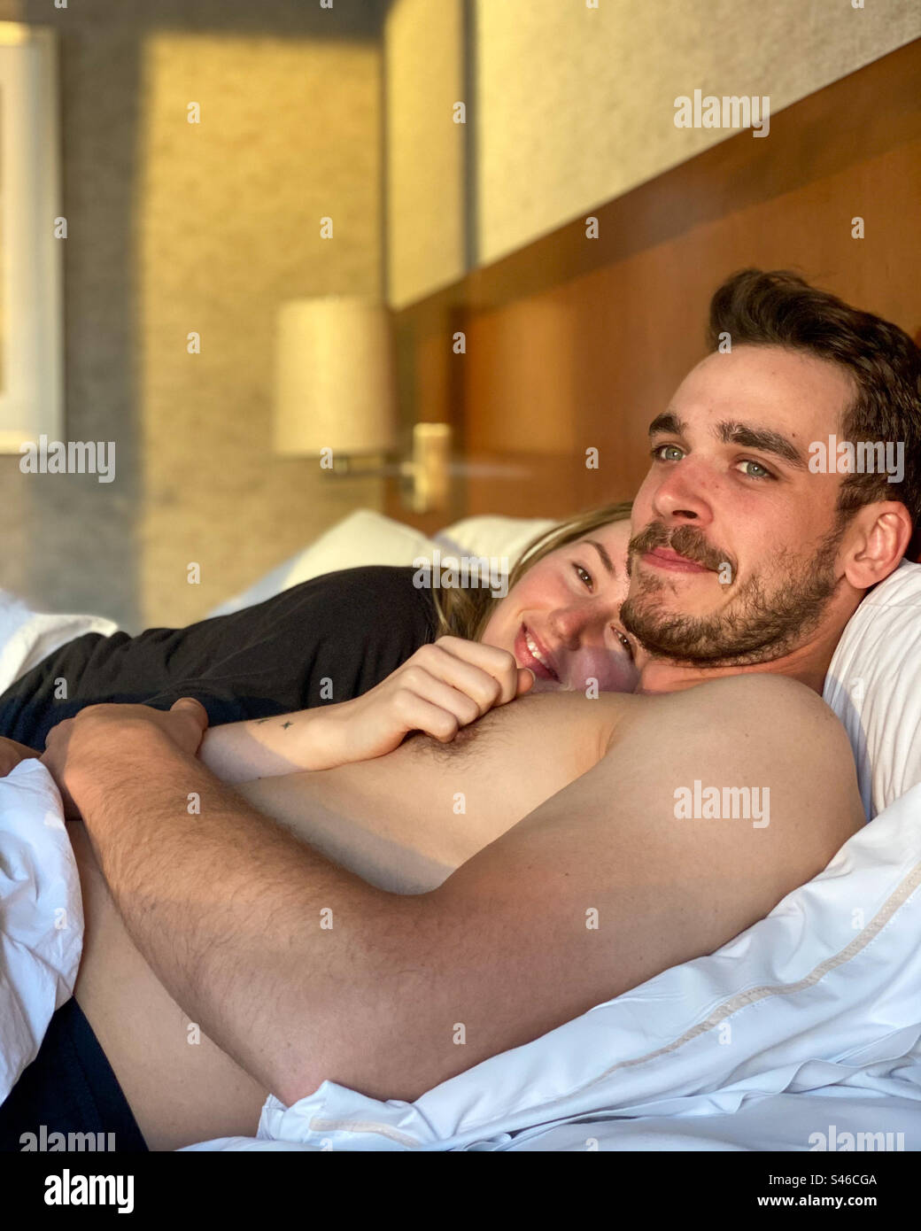 Hotel cuddle hi-res stock photography and images
