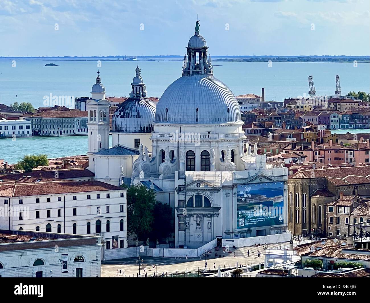 Basilica di Santa Maria della Salute, Dorsoduro district,Venice - Smartphone Captured Stock Image