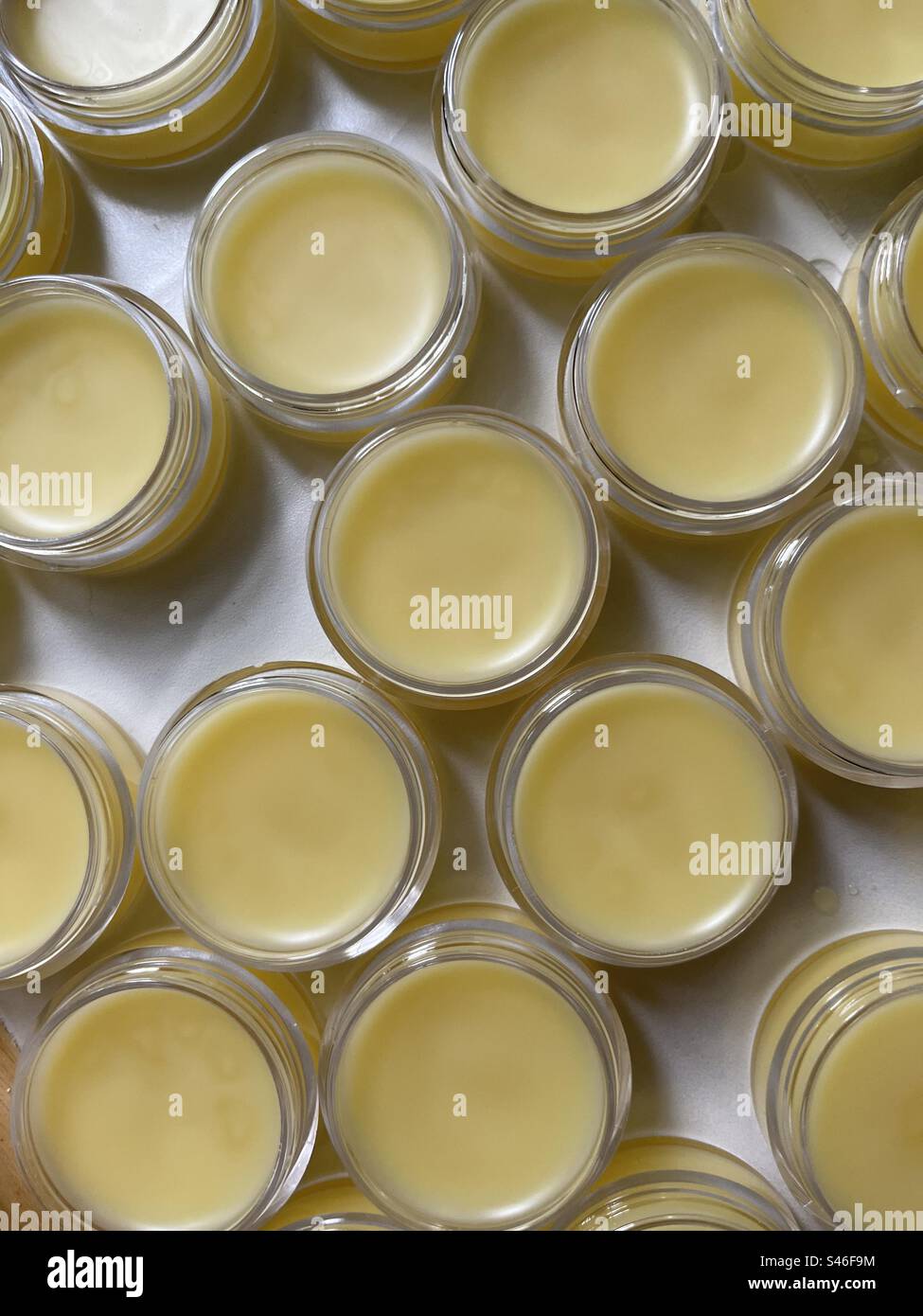 Beeswax lip balm Stock Photo Alamy