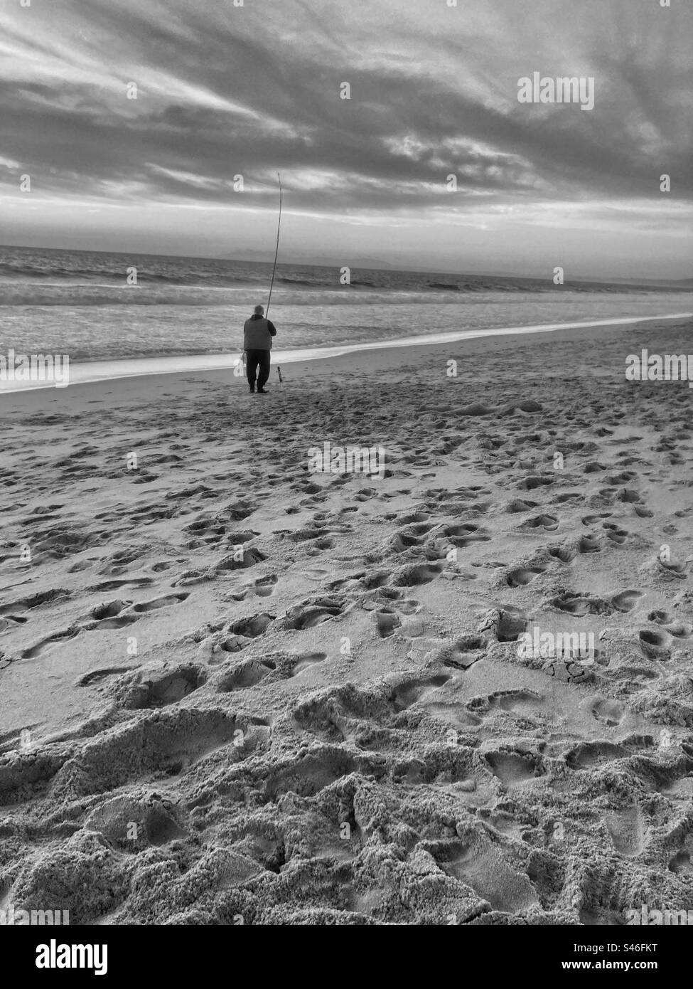 sesimbra-beach-black-and-white-stock-photos-images-alamy