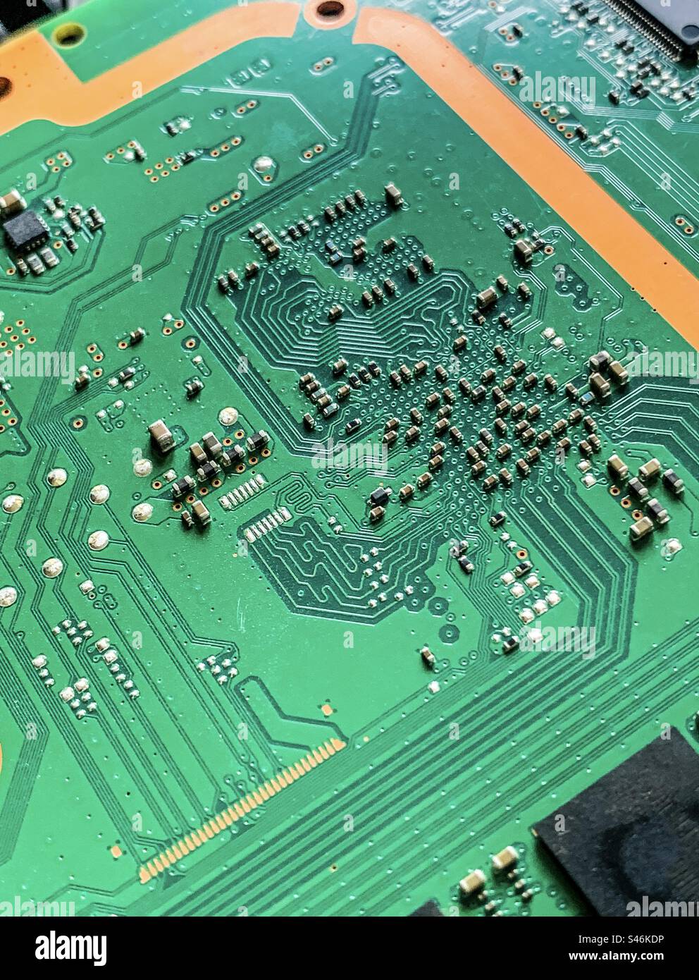 Circuit board - Smartphone Captured Stock Image