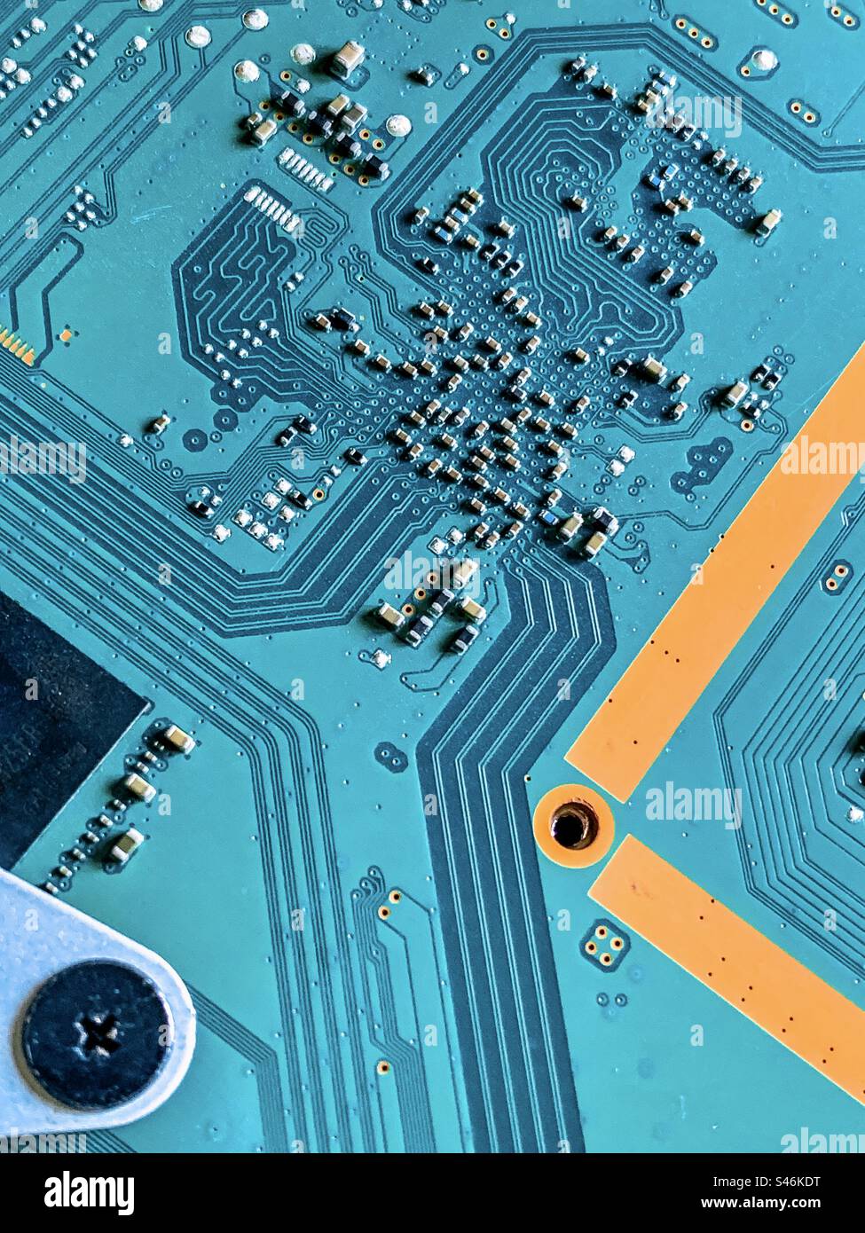 Circuit board - Smartphone Captured Stock Image