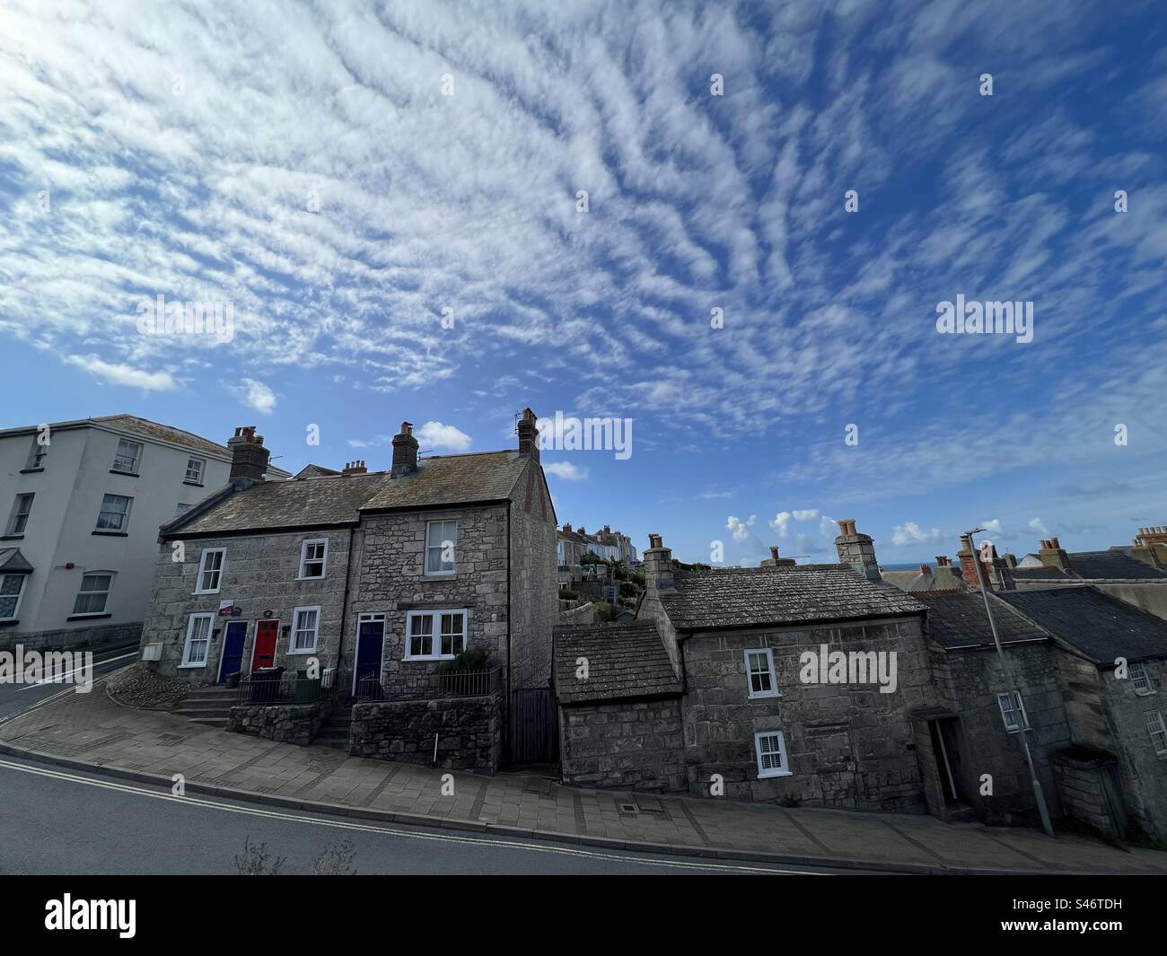 Portland, Dorset - Smartphone Captured Stock Image