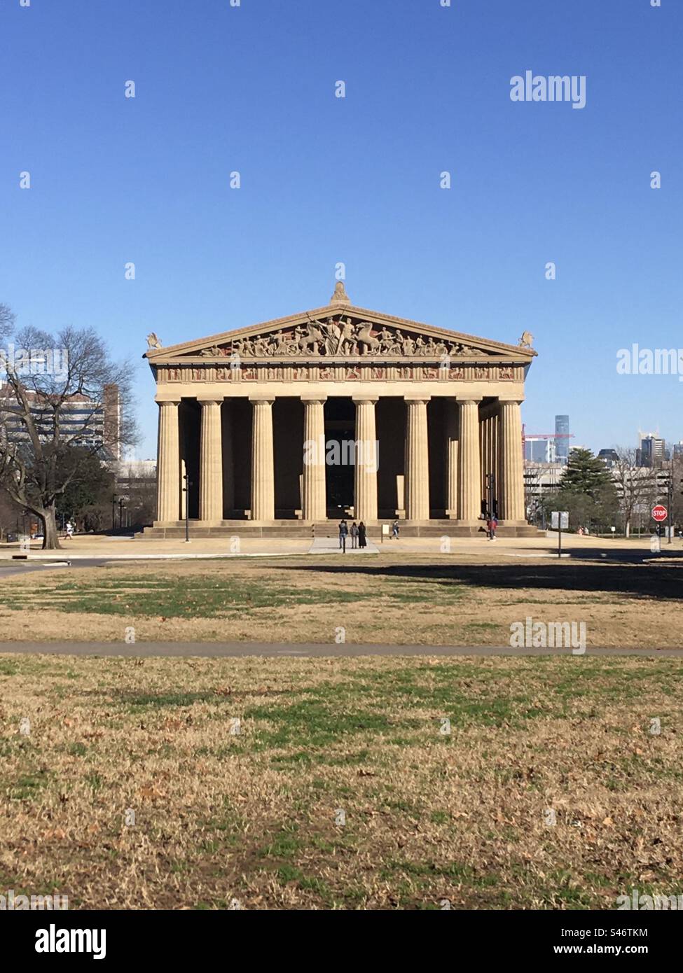 The Parthenon Nashville Tennessee Stock Photo
