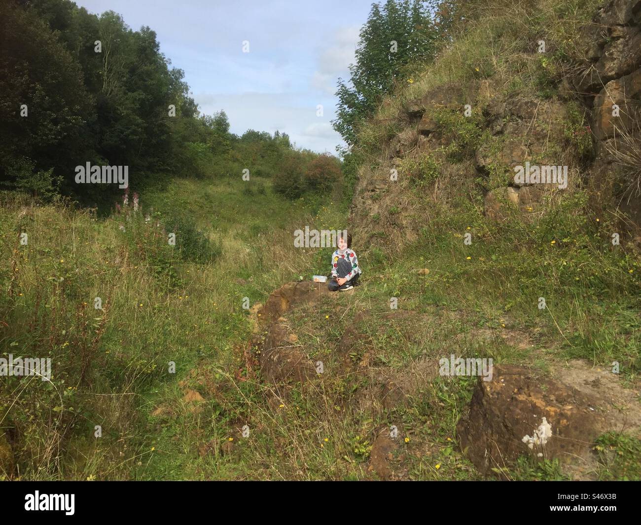Brown’s hill nature reserve - Smartphone Captured Stock Image