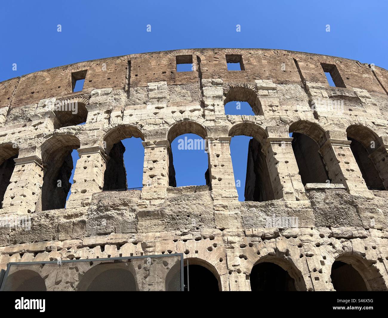 Roman Colosseum - Smartphone Captured Stock Image