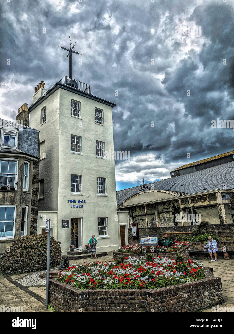 The Time Ball Tower, Deal, Kent - Smartphone Captured Stock Image