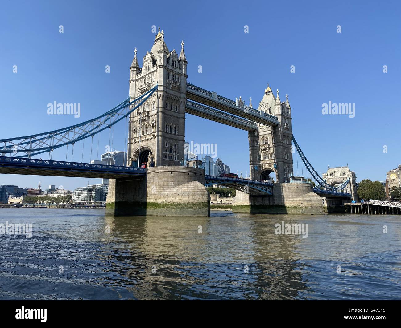 London Tower Bridge - Smartphone Captured Stock Image