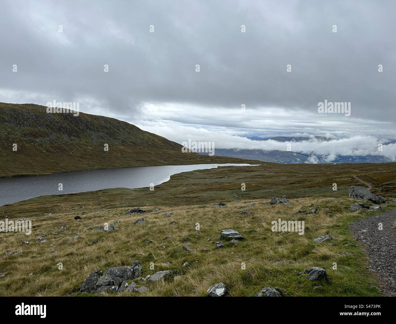 Ben Nevis, near Fort William, Scotland. Highest mountain in the UK