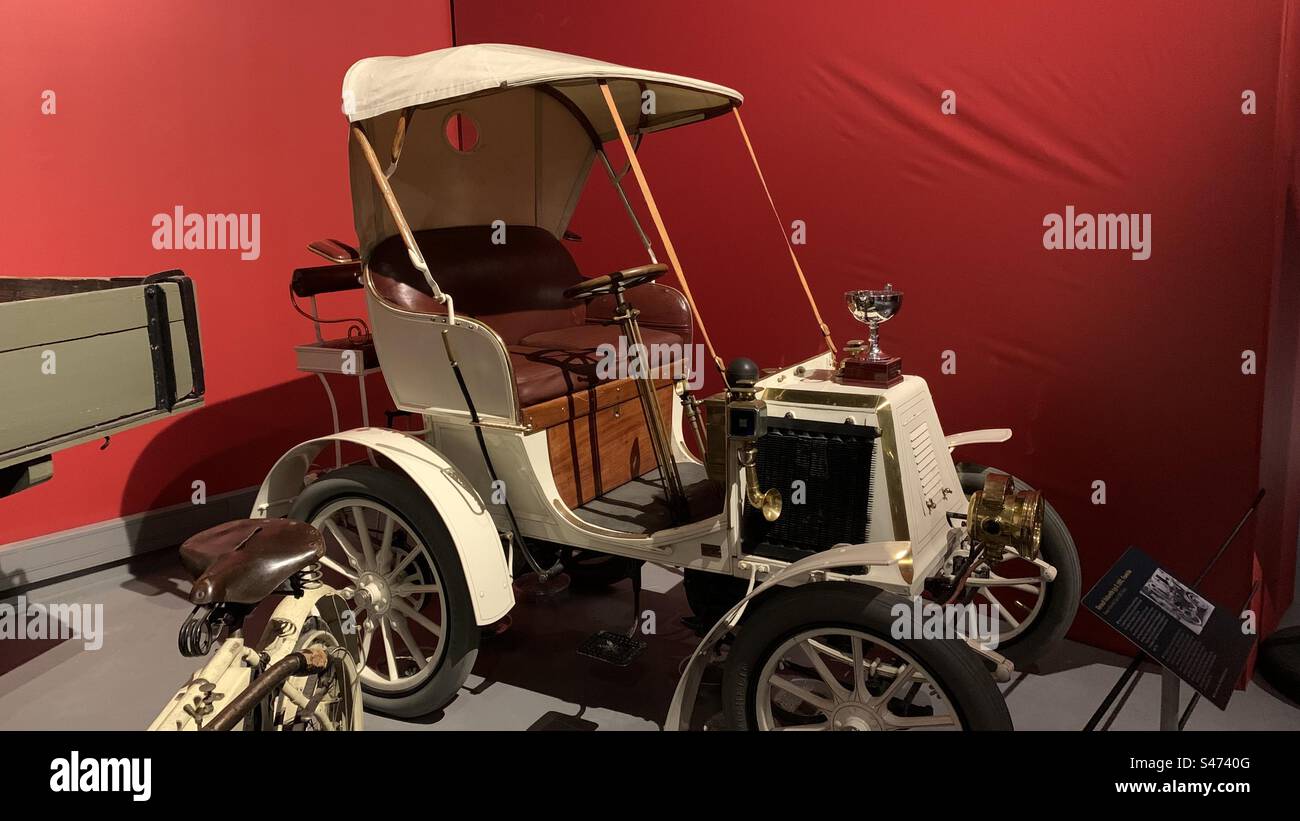 French car from 1901.Renault Voiturette type D Stock Photo Alamy