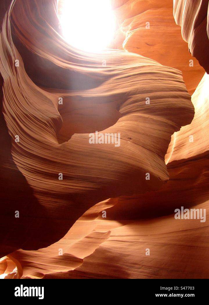 Antelope Canyon Navajo Sandstone Formation Stock …
