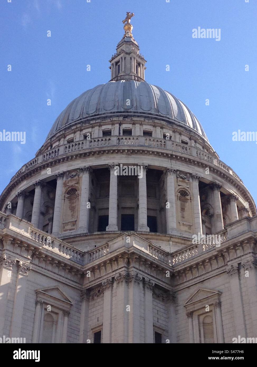 St Paul's Cathedral, London - Smartphone Captured Stock Image