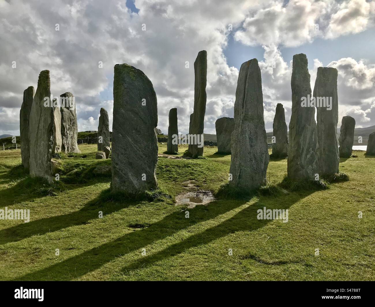 Calanais Standing Stones, Scotland - Smartphone Captured Stock Image