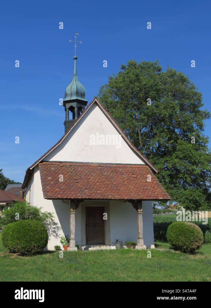 Chapel! Switzerland! - Smartphone Captured Stock Image