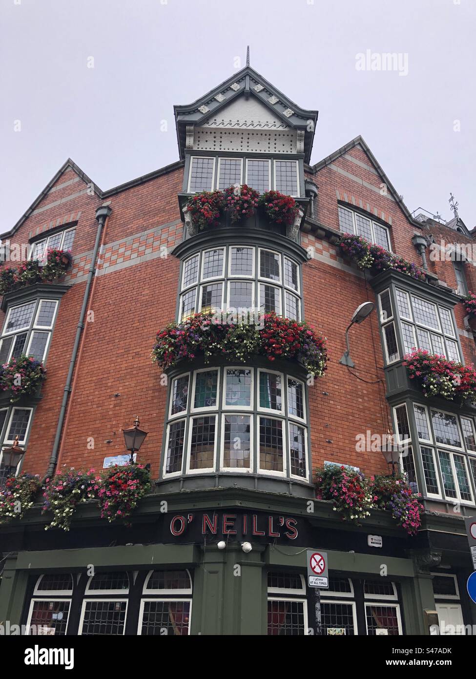 Architecture in Dublin,Ireland. - Smartphone Captured Stock Image