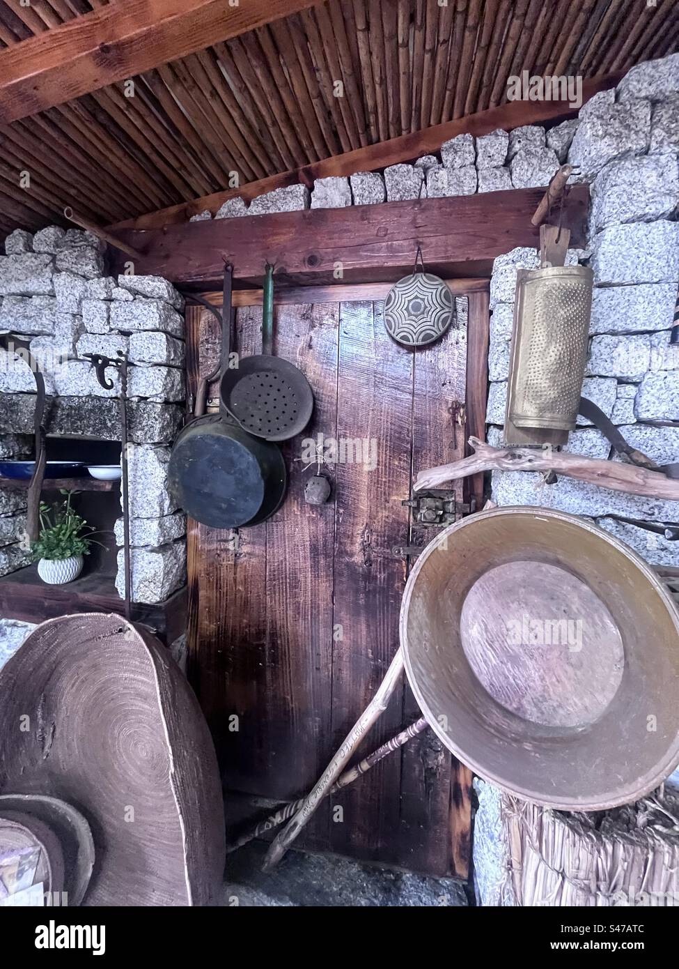 Old kitchen. Stock Photo