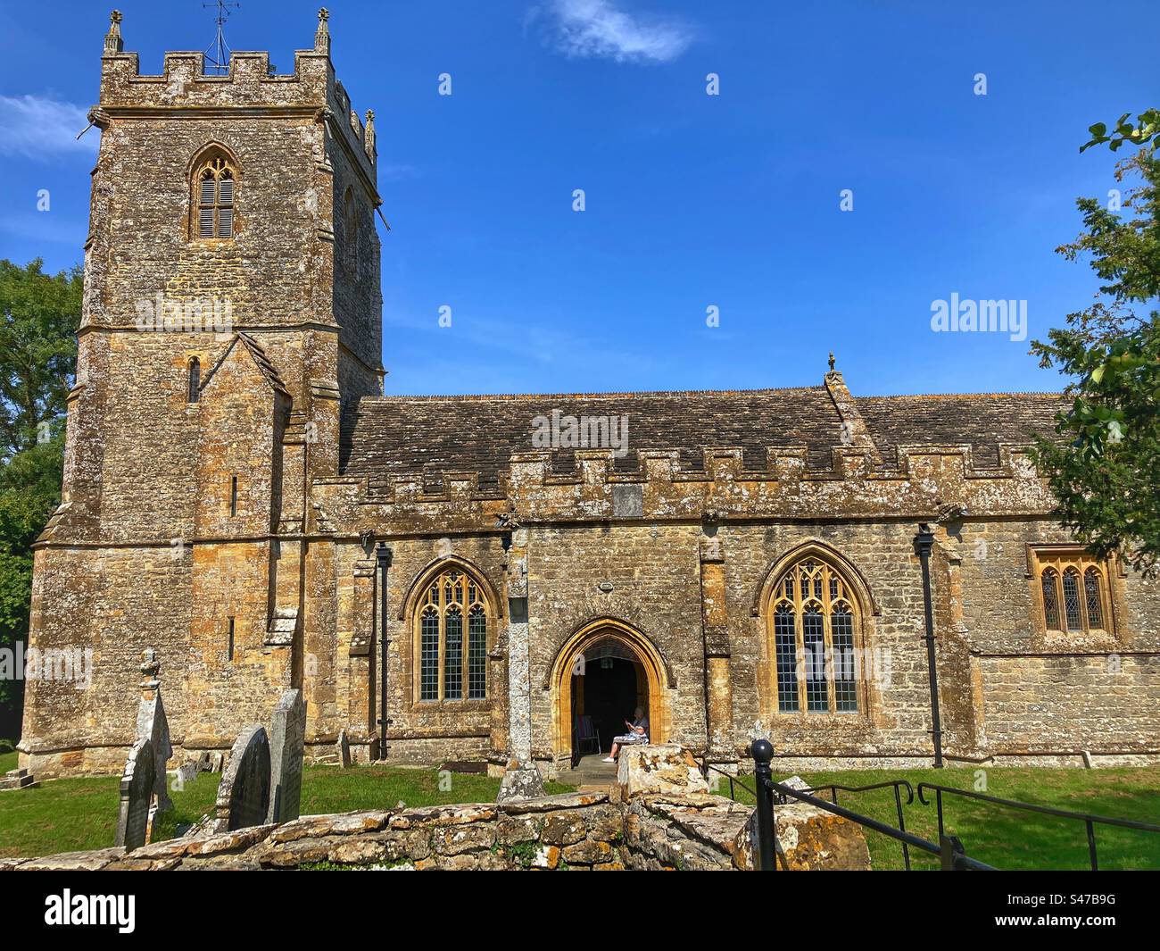 St Laurence Church, Holwell, Sherborne, Dorset, England Stock Photo