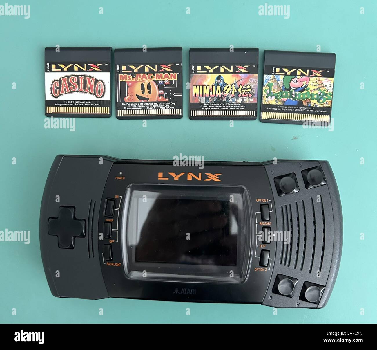 Atari Lynx Stock Photo