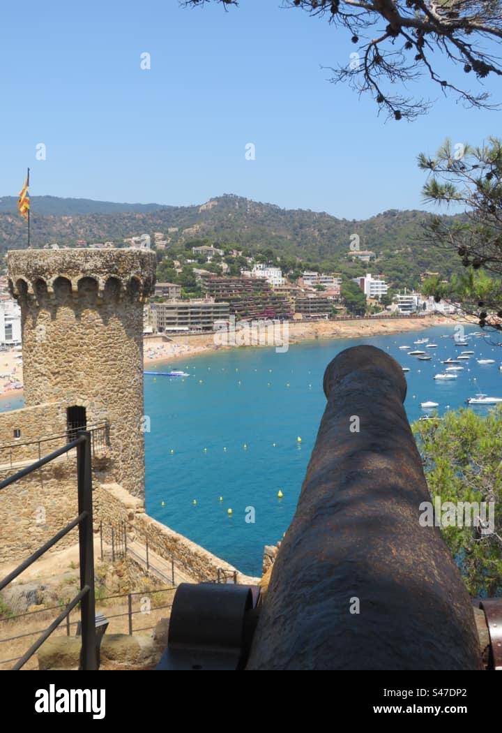 Tossa De Mar! Spain! - Smartphone Captured Stock Image
