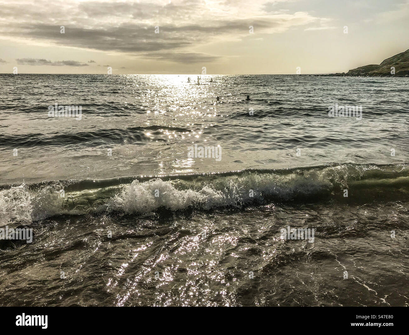 At the Seaside - Smartphone Captured Stock Image