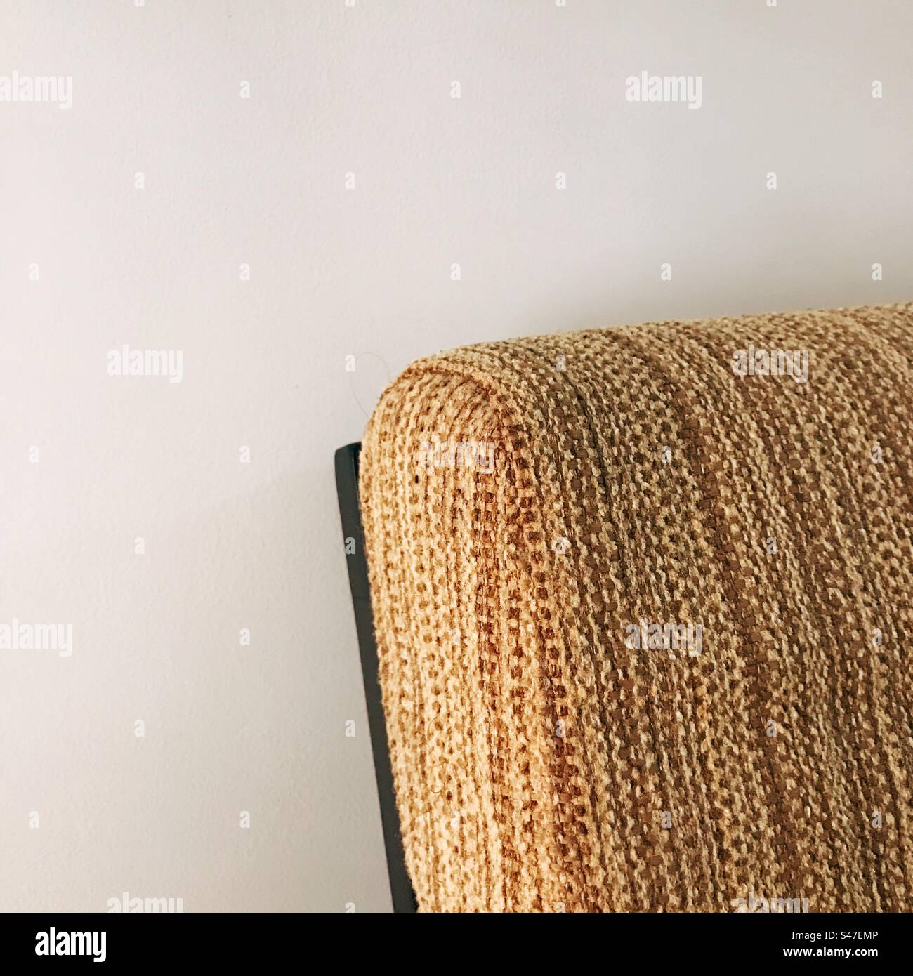 A corner of a sofa in the living room - Smartphone Captured Stock Image