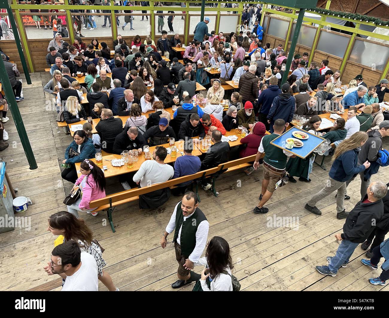 October festival in Germany - Smartphone Captured Stock Image