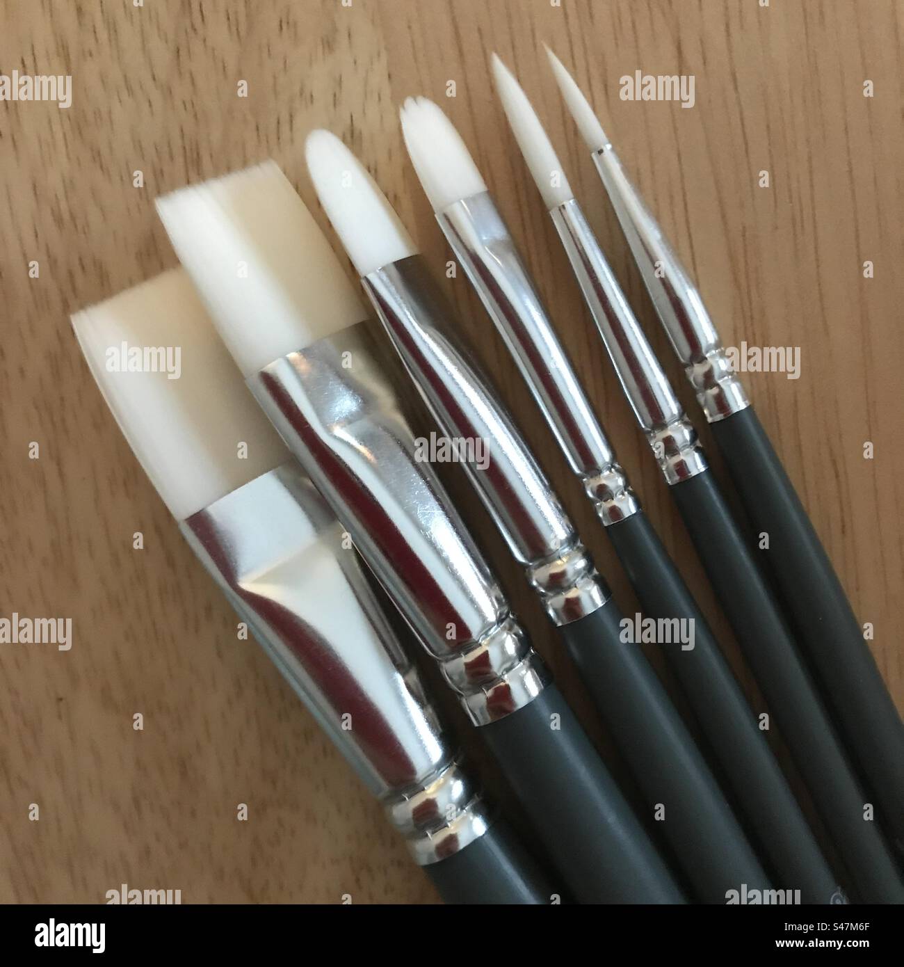 Paint Brushes - Smartphone Captured Stock Image