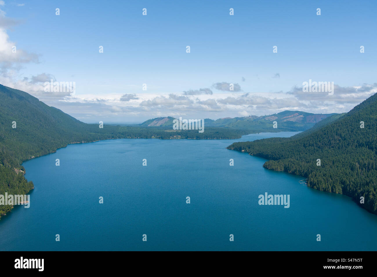 Lake Cushman, Washington State - Smartphone Captured Stock Image