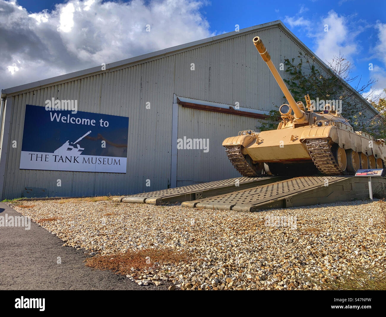 Bovington Tank Museum Dorset - Smartphone Captured Stock Image