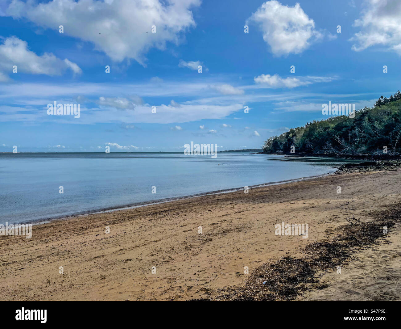 Osborne house private beach, Isle of Wight Stock Photo Alamy