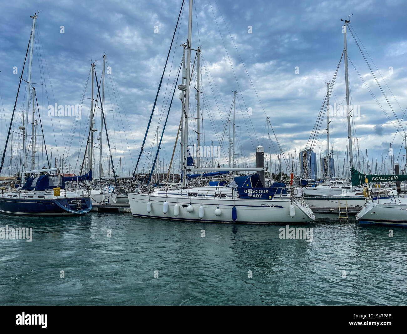 Gosport, Hampshire - Smartphone Captured Stock Image