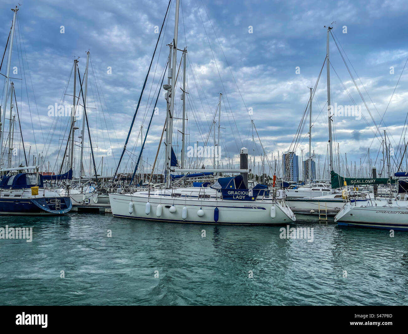 Gosport, Hampshire - Smartphone Captured Stock Image