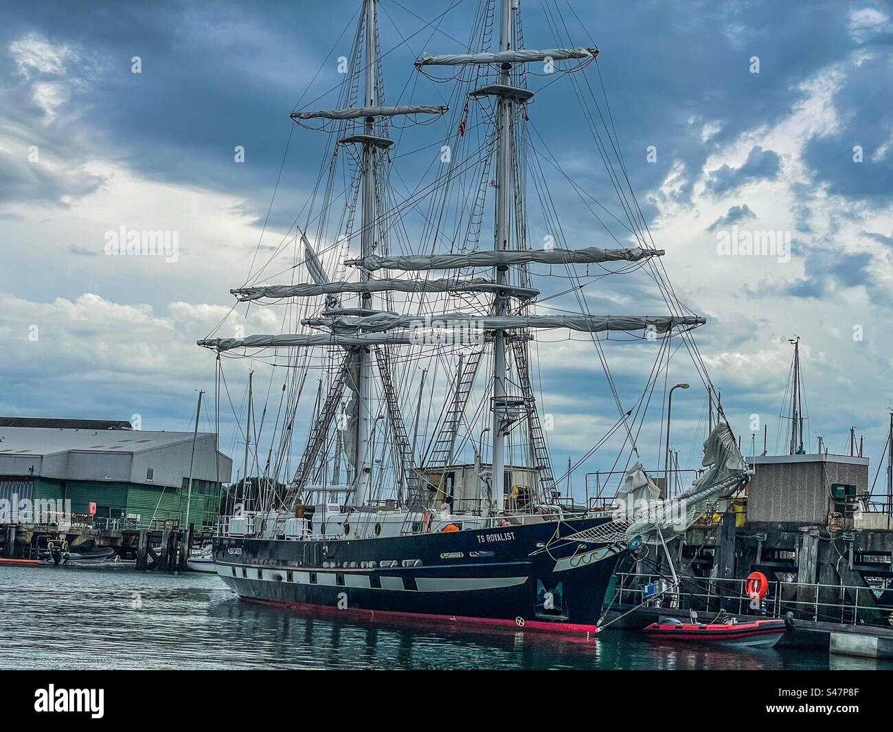 Gosport, Hampshire - Smartphone Captured Stock Image