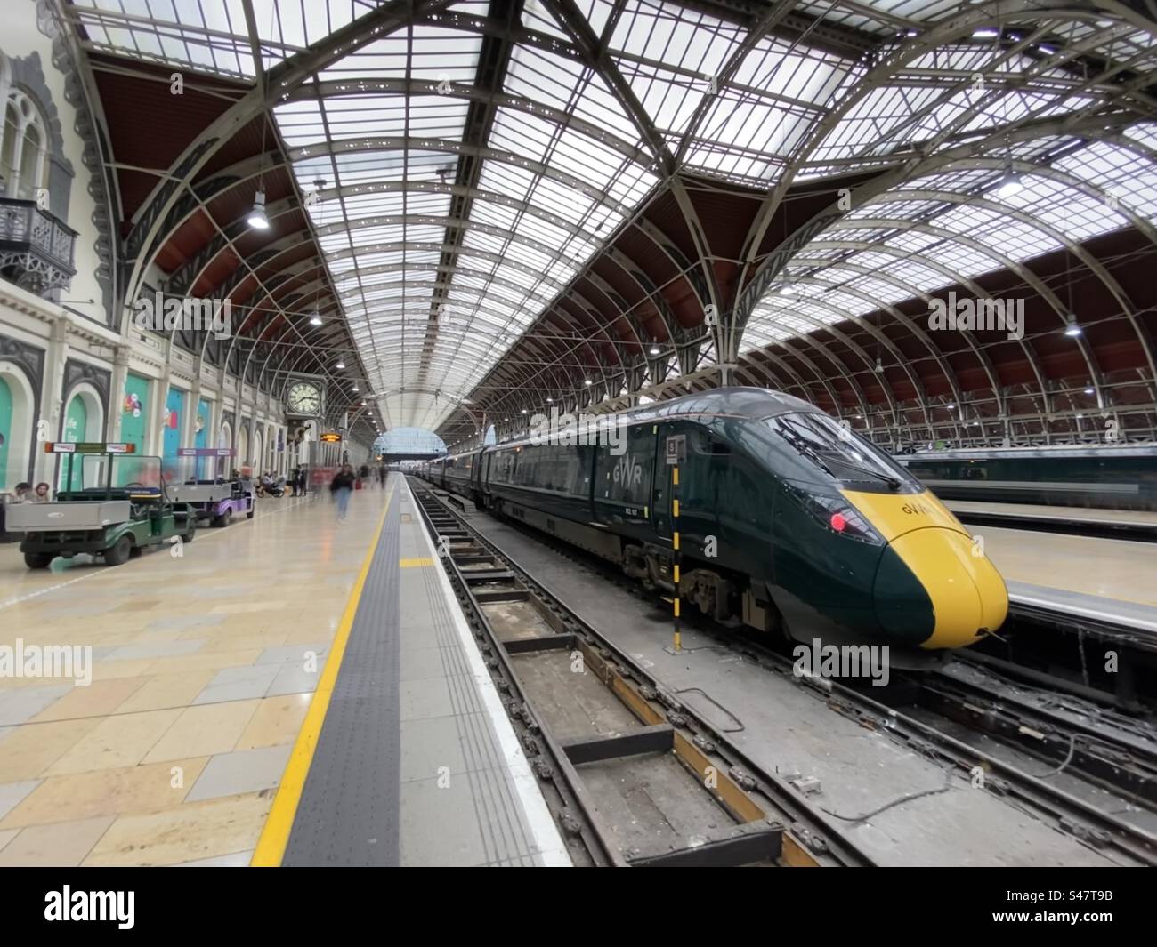 Paddington Station, London - Smartphone Captured Stock Image