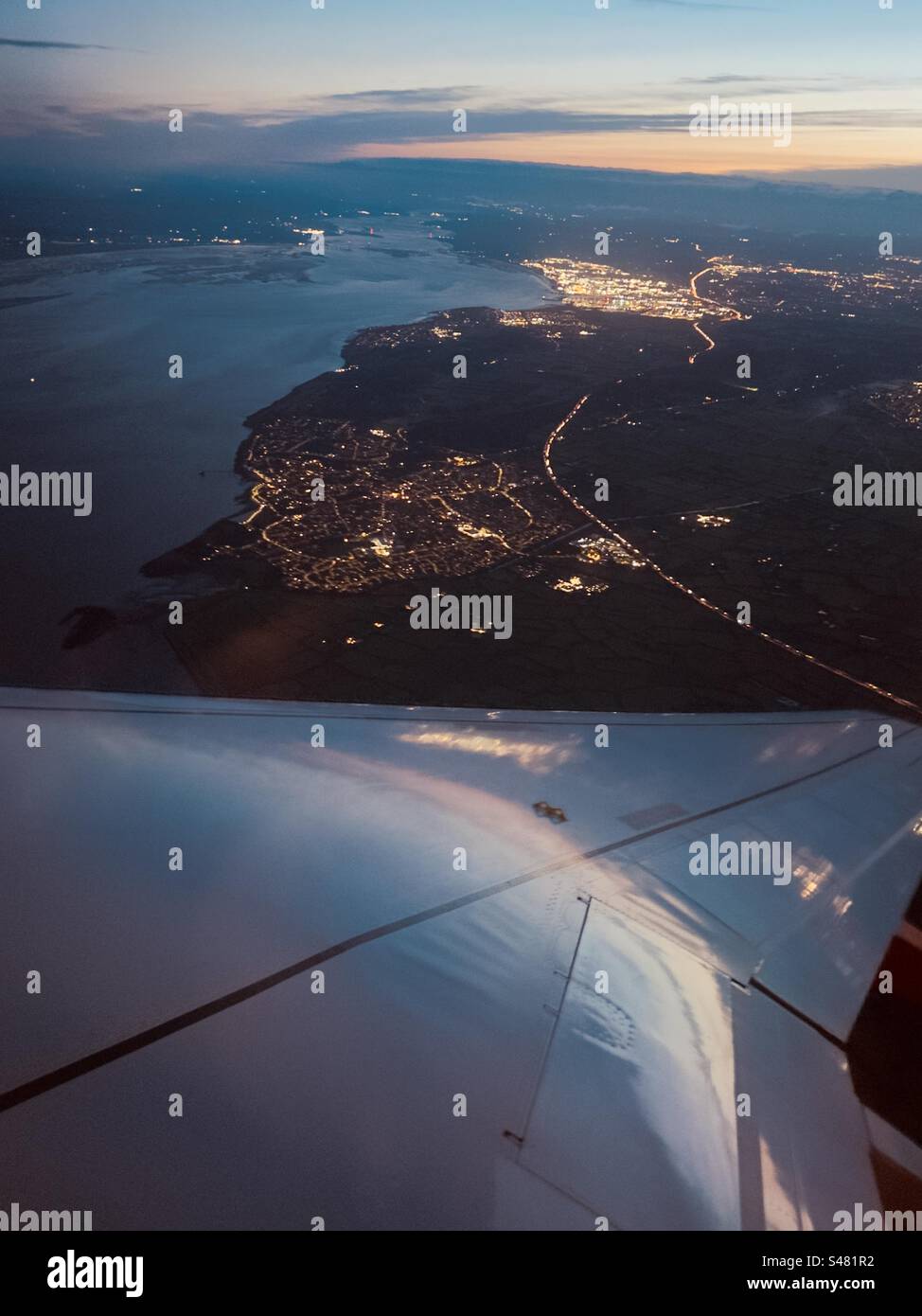 Take off - Smartphone Captured Stock Image