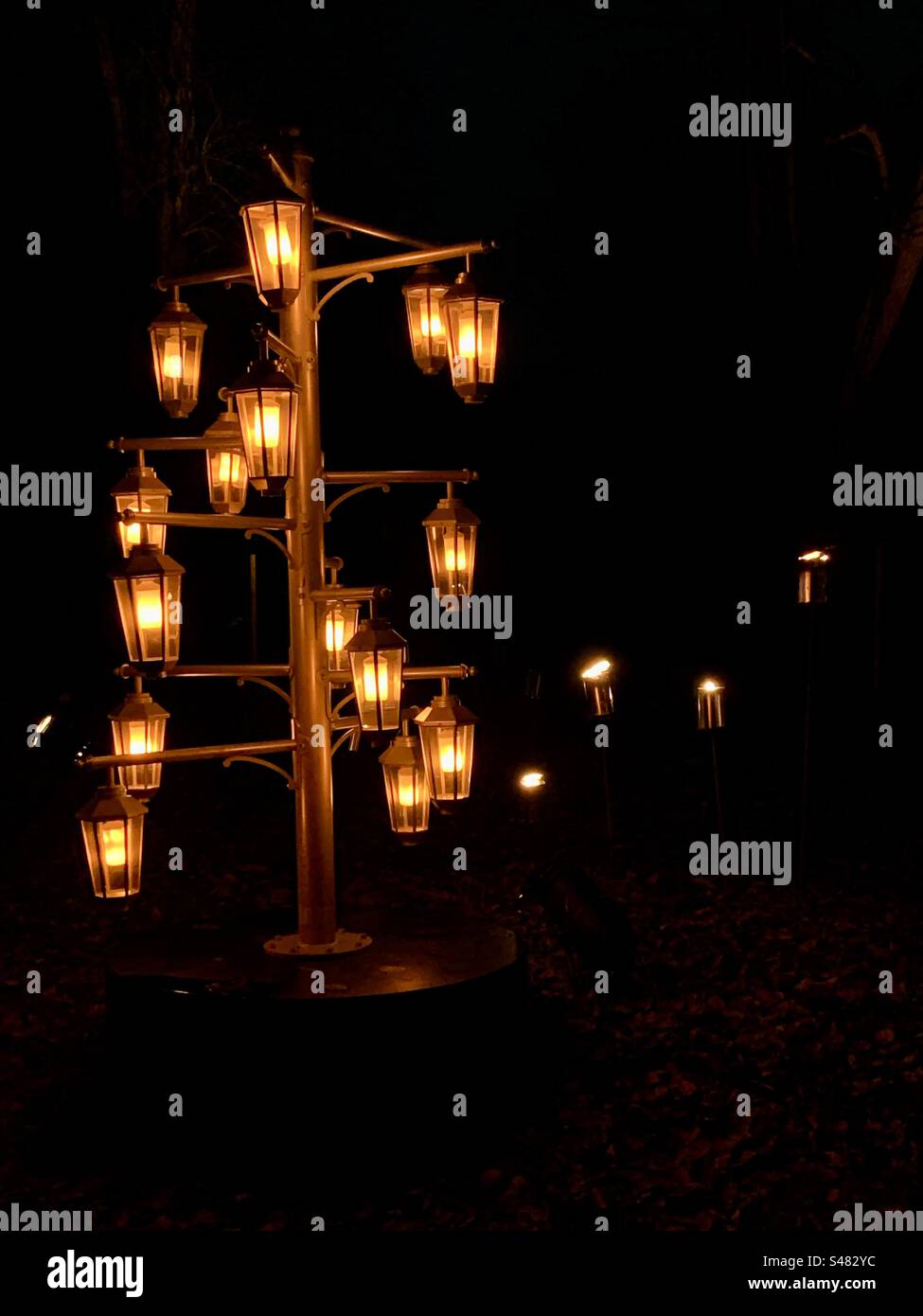 Lanterns - Smartphone Captured Stock Image