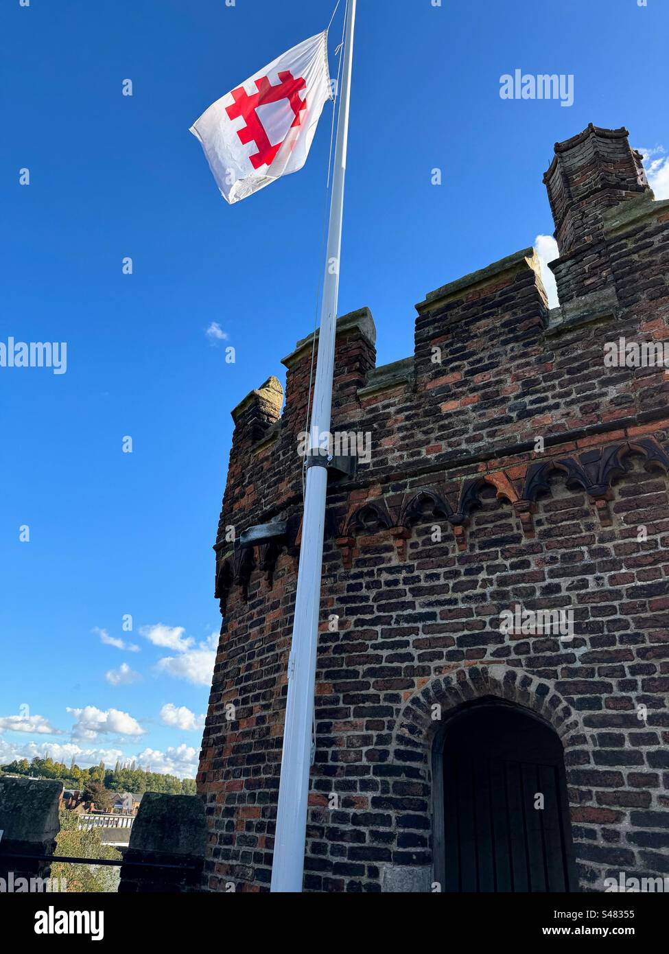 National Heritage flag Stock Photo Alamy