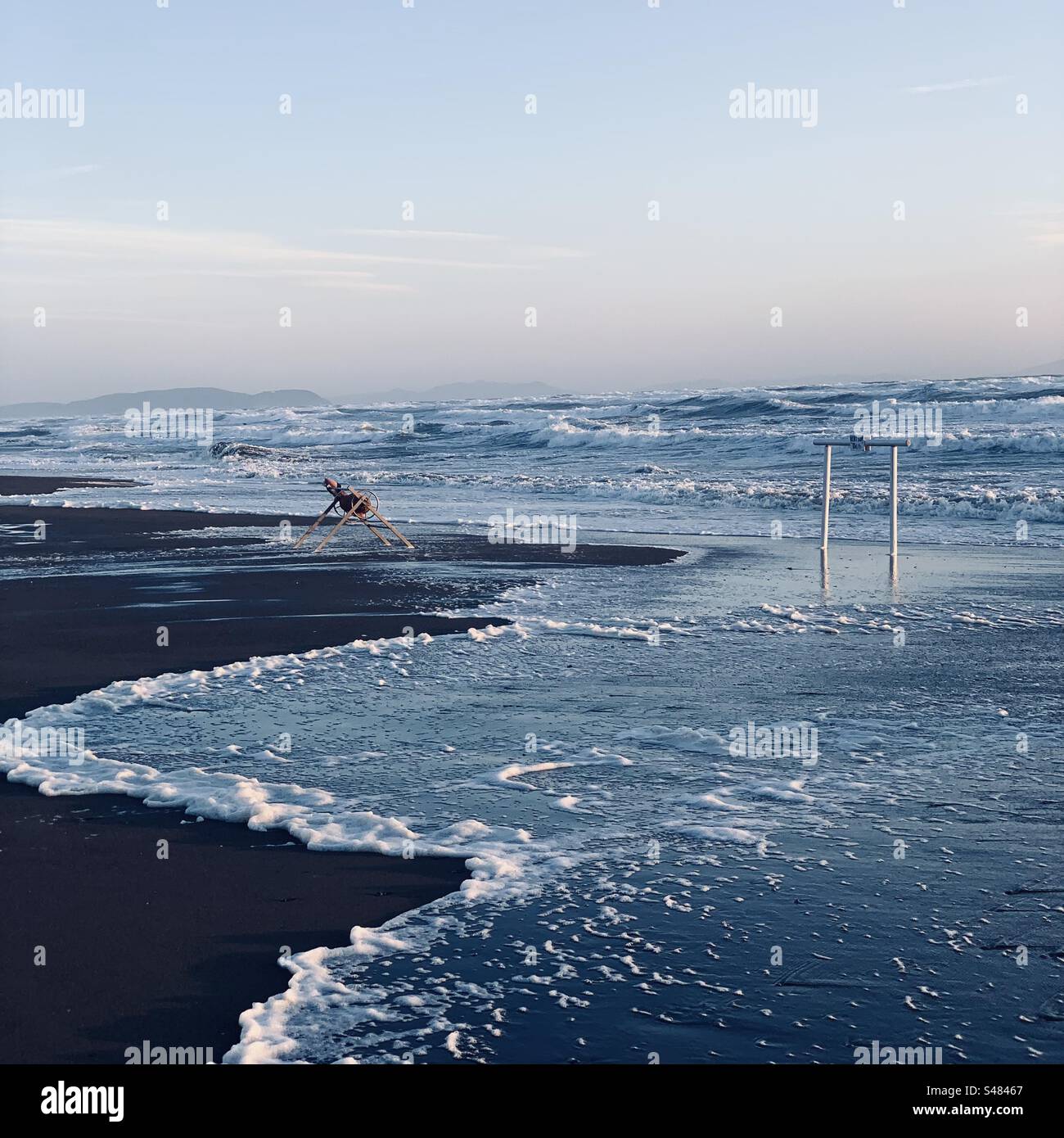 Stormy Ocean - Smartphone Captured Stock Image