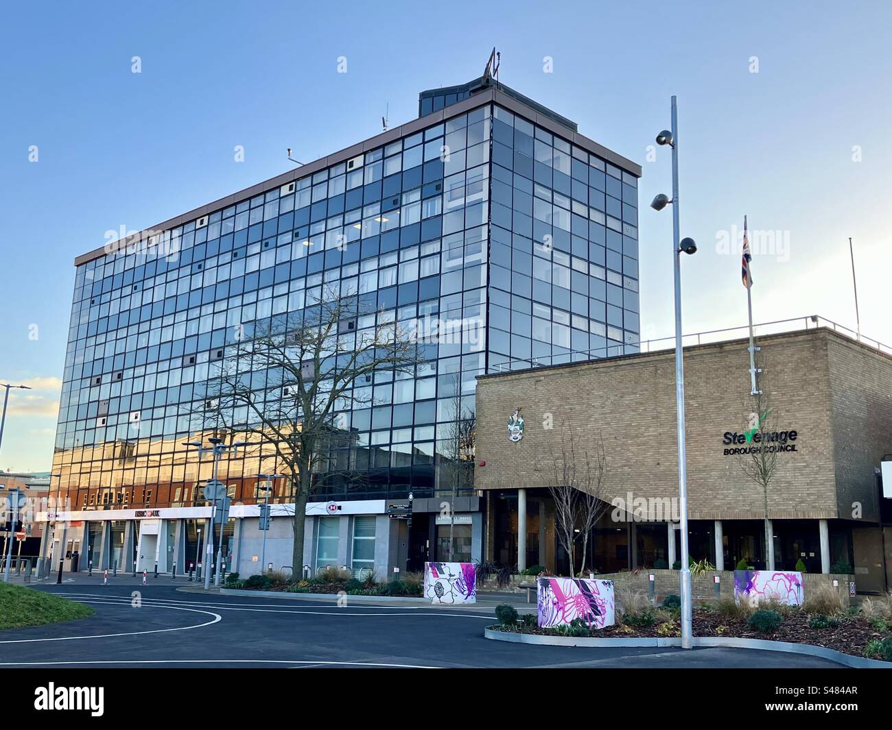 Stevenage Borough Council Offices (Daneshill House) 02/03/2023 Stock Photo Alamy