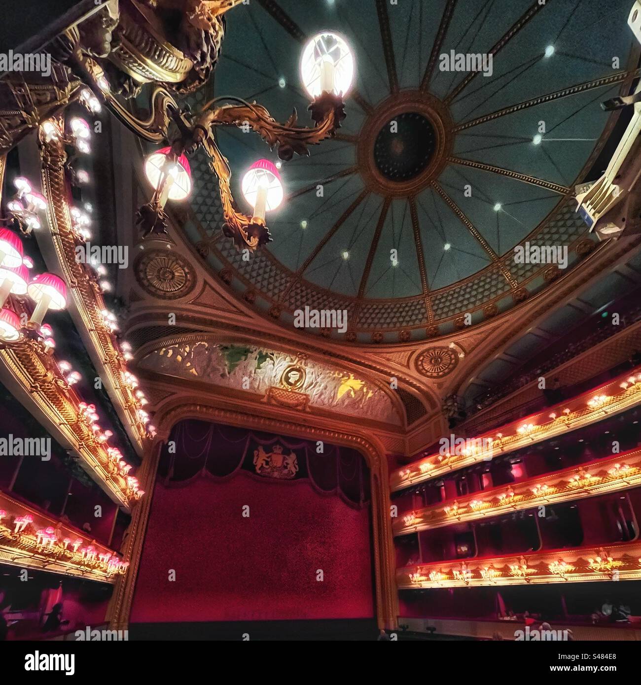Royal opera house london interior hi-res stock photography Royal opera house london interior hi-res stock photography
