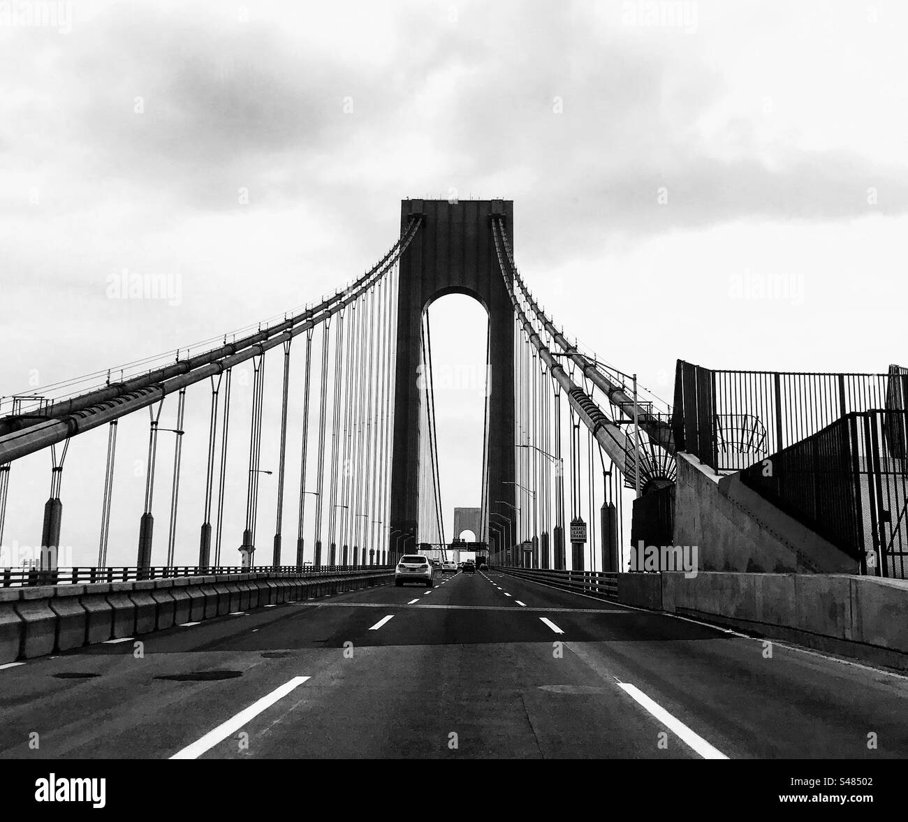 New York bridge - Smartphone Captured Stock Image