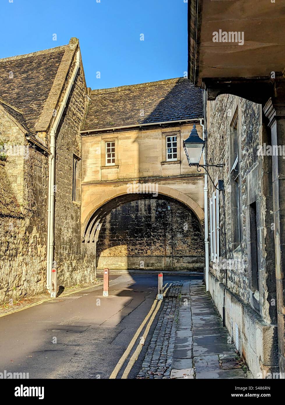 Queens Lane, Oxford, UK Stock Photo Alamy