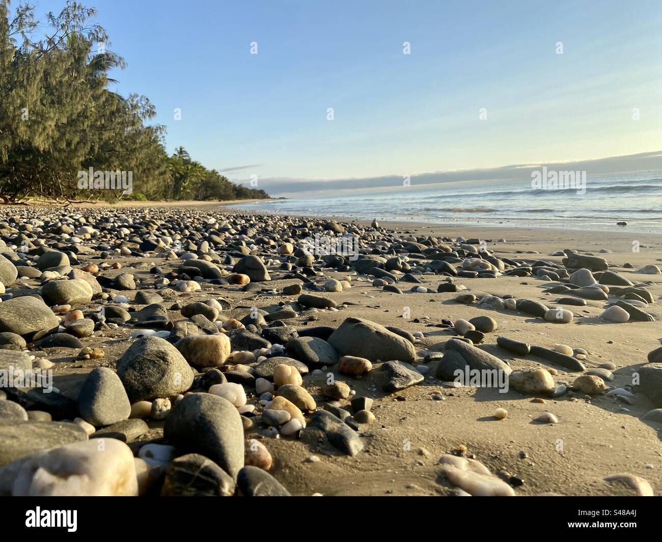 Stones on the beach Stock Photo